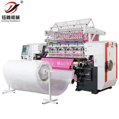 Machine à couverture à plusieurs aiguilles à navette à grande vitesse