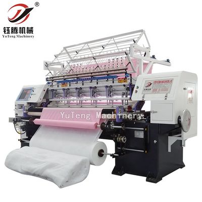 Machines de couverture à bobines,machines de couverture à aiguilles multiples informatisées pour les tissus de vêtements