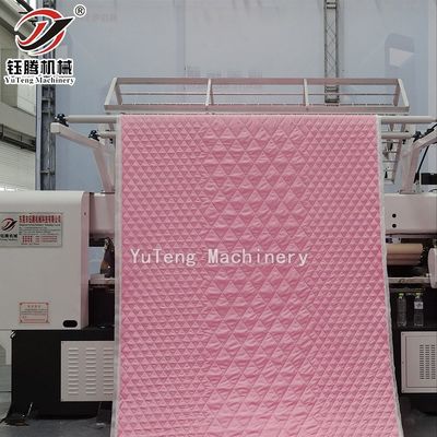 Machines de couverture à bobines,machines de couverture à aiguilles multiples informatisées pour les tissus de vêtements