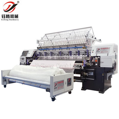 Machine de repassage à plusieurs aiguilles à verrouillage et à couture informatisée