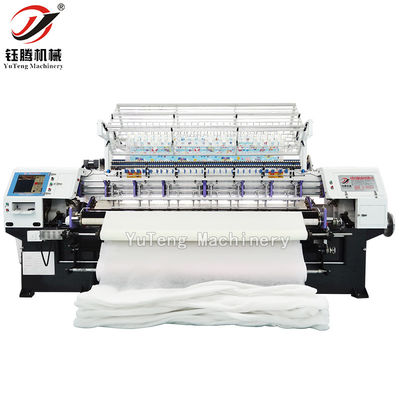 Machine de repassage à plusieurs aiguilles à verrouillage et à couture informatisée