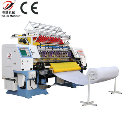245cm large multi-aiguille machine de couverture YGB96-2-3 modèle pour les couvertures lourdes 4500 Kg capacité