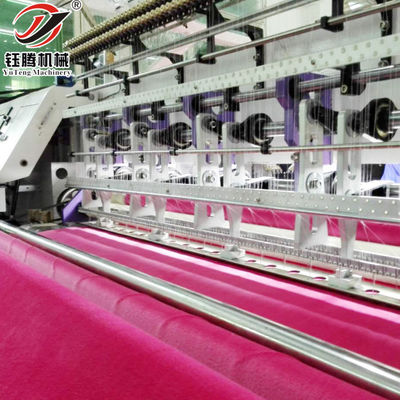 245cm large multi-aiguille machine de couverture YGB96-2-3 modèle pour les couvertures lourdes 4500 Kg capacité