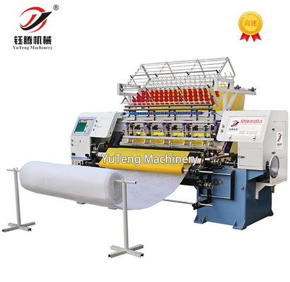 Machine de couverture à aiguilles multiples informatisée pour le confort