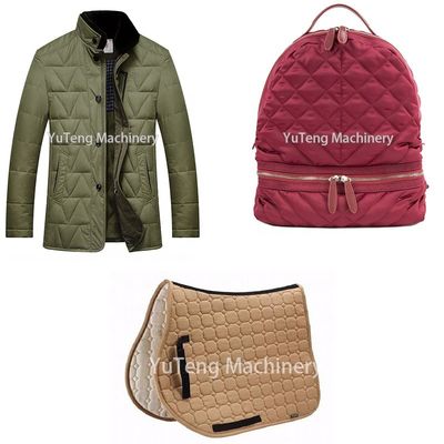 Machine de couverture en tissu de veste de navette informatisée multifonctionnelle
