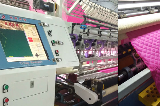 800 tours par minute Machine à couvrir les couvertures industrielles multifonctionnelle automatique