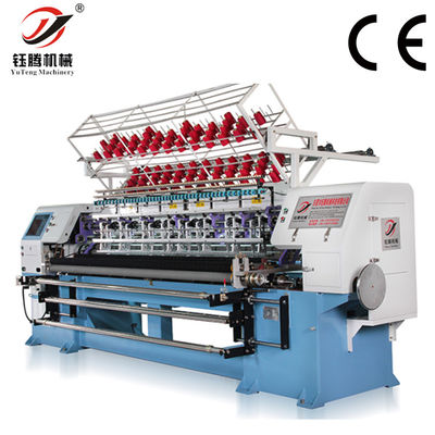 Machine à couverture informatique à aiguilles multiples pour vêtements en cuir textile
