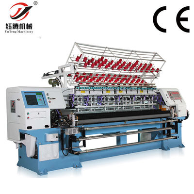 Machine à couverture informatique à aiguilles multiples pour vêtements en cuir textile