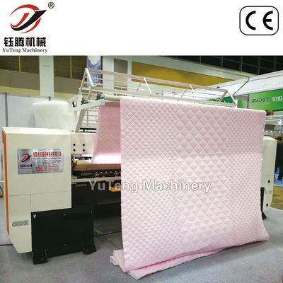 Machine de repassage de tapis de lit à couture à verrouillage informatisé PLC
