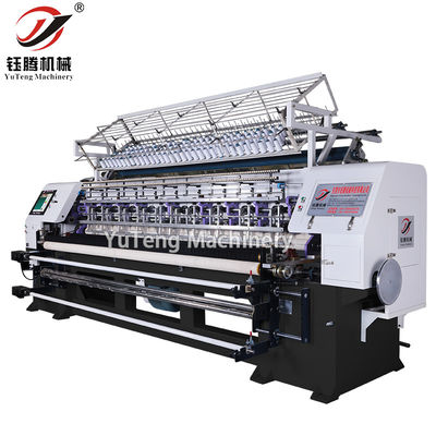Machine à coudre à l'aide d'une aiguille pour la fabrication de draps de lit