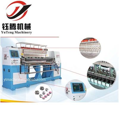 4KW machine de broderie de couette informatisée personnalisée multi-aiguilles