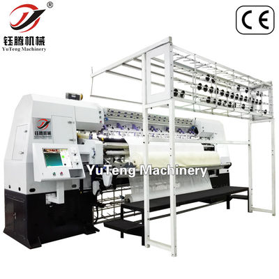 Machine de couverture à aiguilles multiples informatisée utilisée pour la fabrication de panneaux de matelas