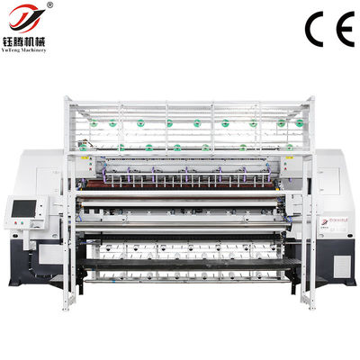 Machine de couverture à aiguilles multiples informatisée utilisée pour la fabrication de panneaux de matelas