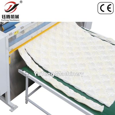 Machine automatique de découpe informatisée avec écran tactile de 1,7 pouce, lames de découpe cachées et commandes électriques pour le matelas de bord de ruban