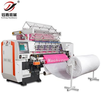 Utilisation d'usine Computérisée Shuttle automatique multi-aiguille machine de couverture pour la fabrication de vêtements Produit textile domestique