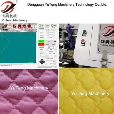 Machine de couverture de navette volante à aiguilles multiples informatisée Yuteng pour une production rapide