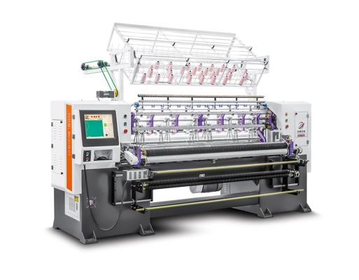 Machine de couverture à serrure à couture multi-aiguille à haute vitesse informatisée pour la fabrication de literie textile