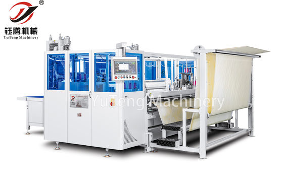 Machine à coudre et à couper à quatre côtés informatisée à grande vitesse