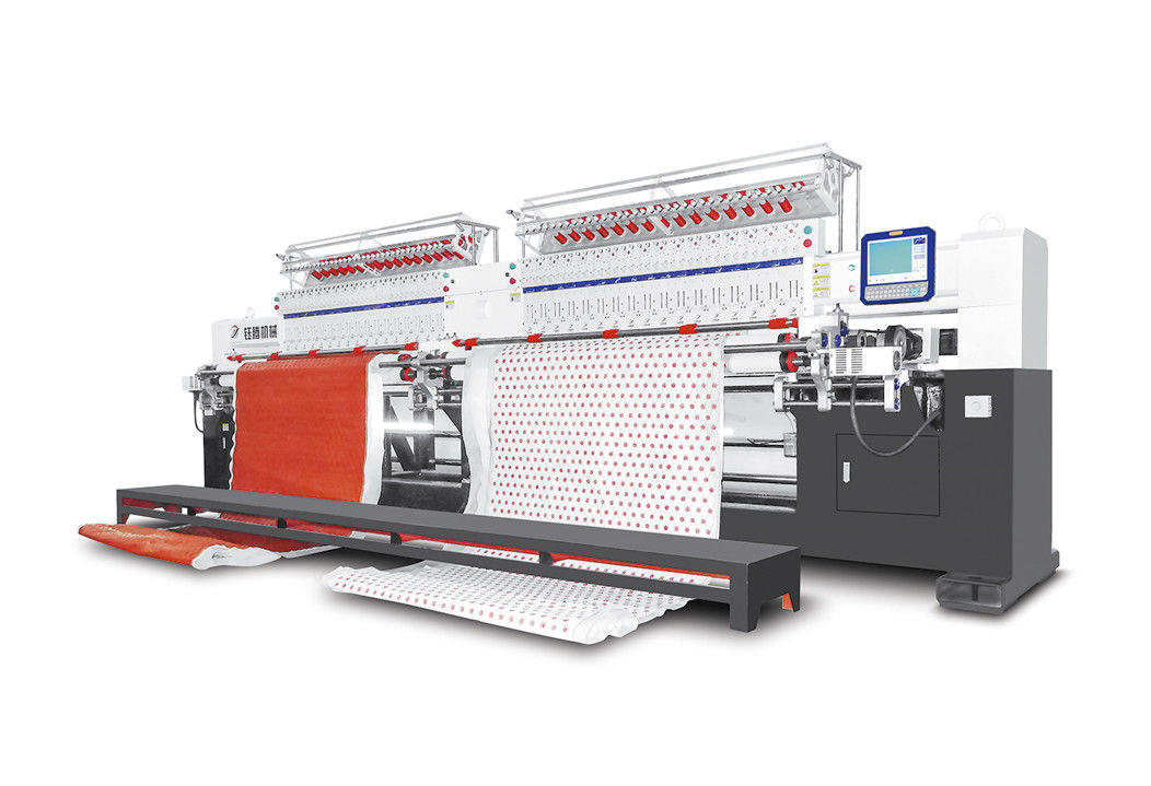 Machine de tressage à aiguilles multiples informatisée à 380 V avec plusieurs types de tissus