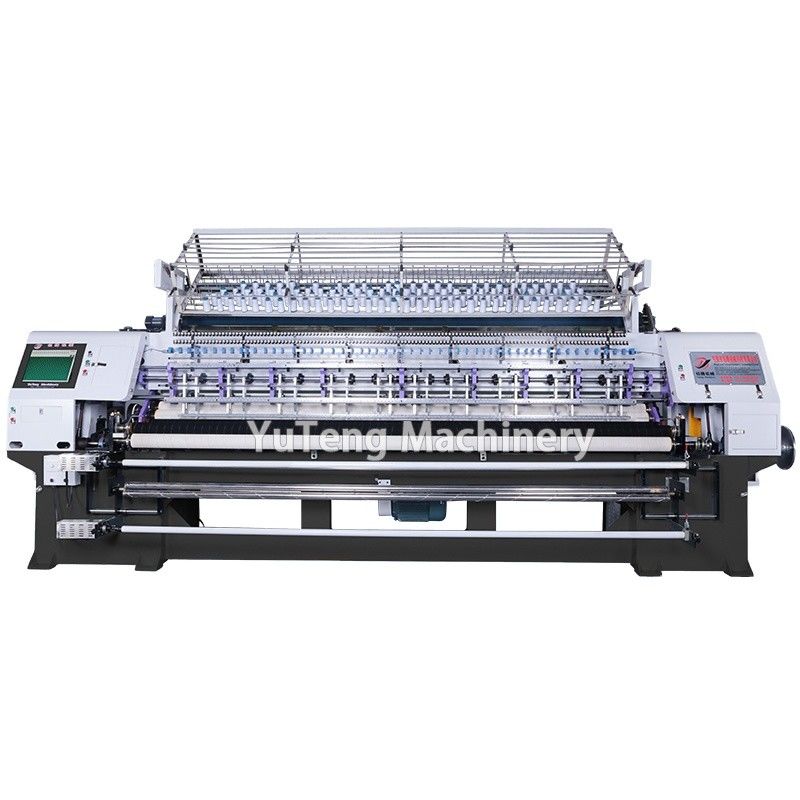 Machine de repassage à haute vitesse 100-1000 R/min Multi Needle Lock Stitch Quilting Machine avec 7,5 kW de puissance pour les draps de lit