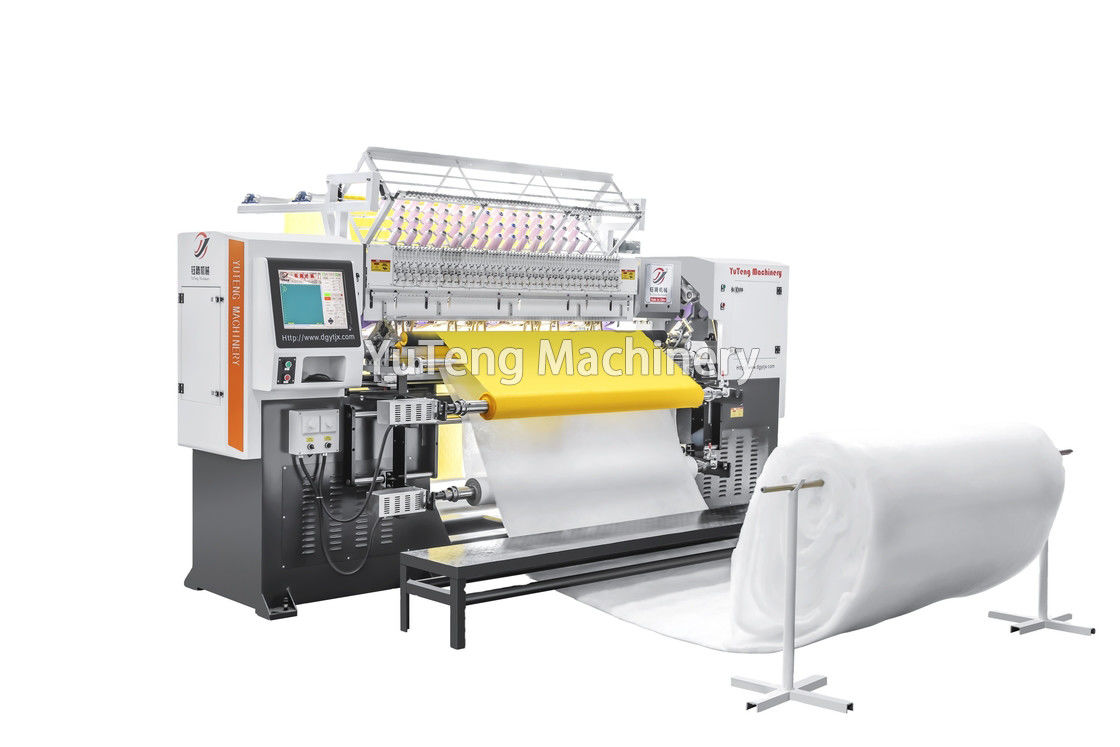 Machine à coller en crochet rotatif à double rangée industrielle informatisée pour fabriquer des vêtements en cuir et en vanité