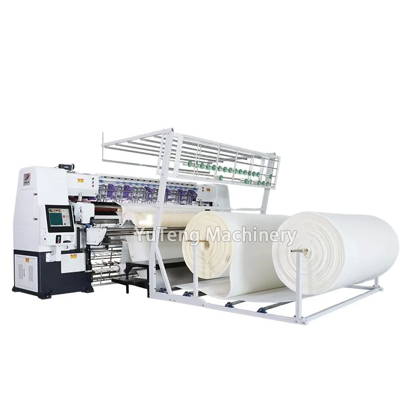 Machine automatique de production de matelas pour des couvertures confortables jusqu'à 2450 mm de large